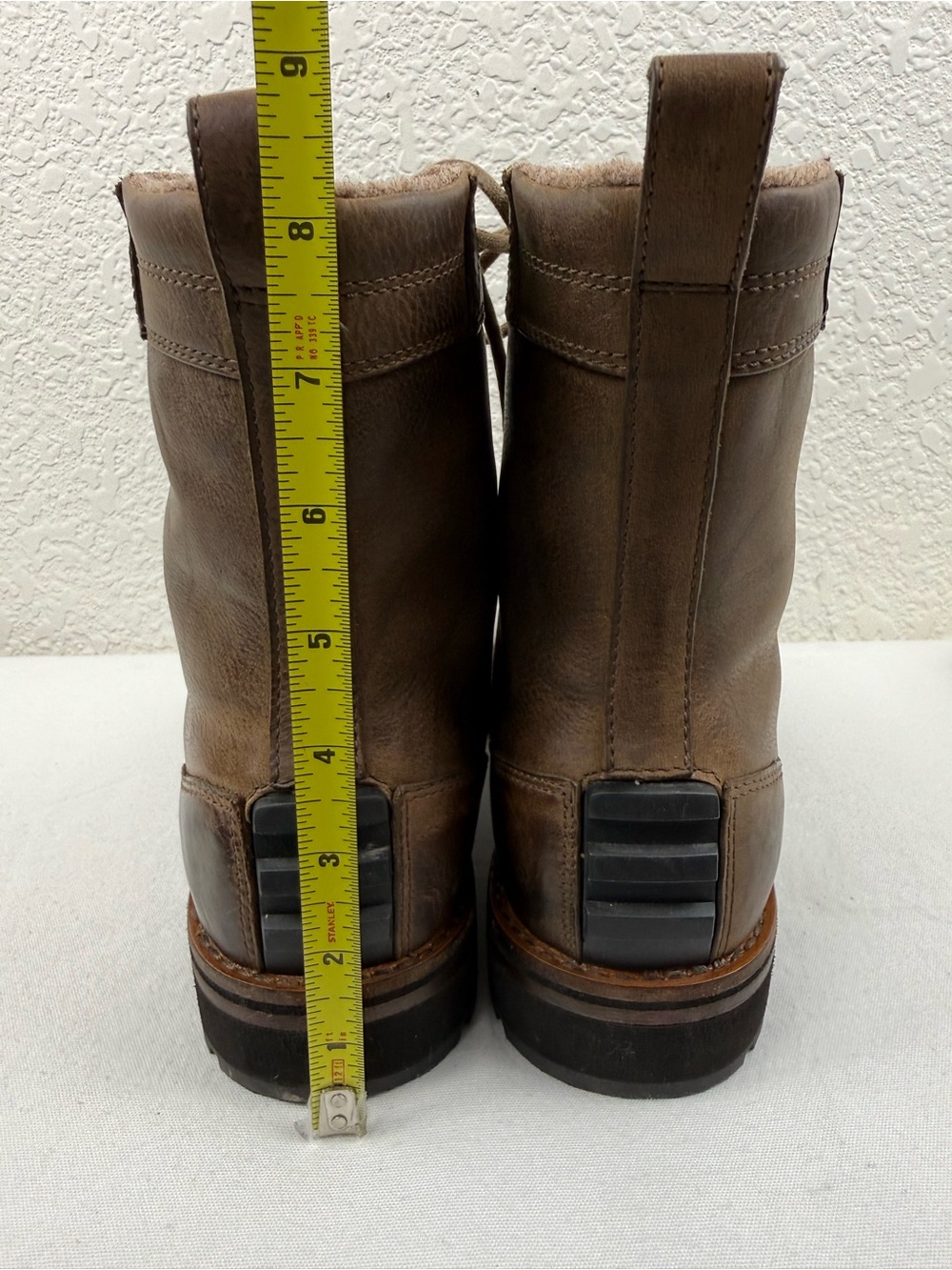 Sorel | Leather Moc Toe Lace-Up Boots Brown | Men's 9.5 - Picture 10 of 14